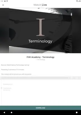 Watch Live - FHH Academy android App screenshot 0